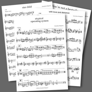 sheet music (single song pdfs available) for the advancing musician